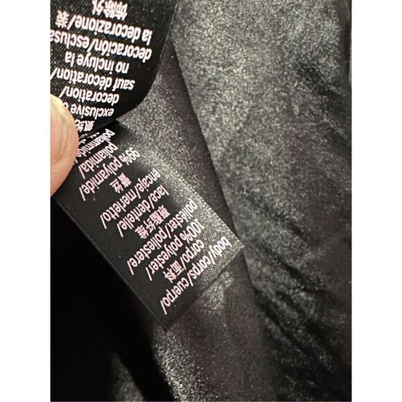 Beautiful Vintage Victoria's Secret Lingerie Slip top Black Lace size medium S - Picture 5 of 5